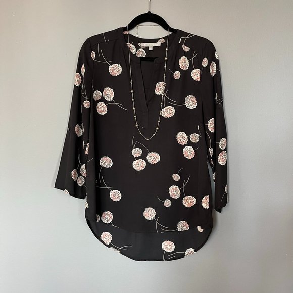 Daniel Rainn Tops - Koda Split Neck Blouse